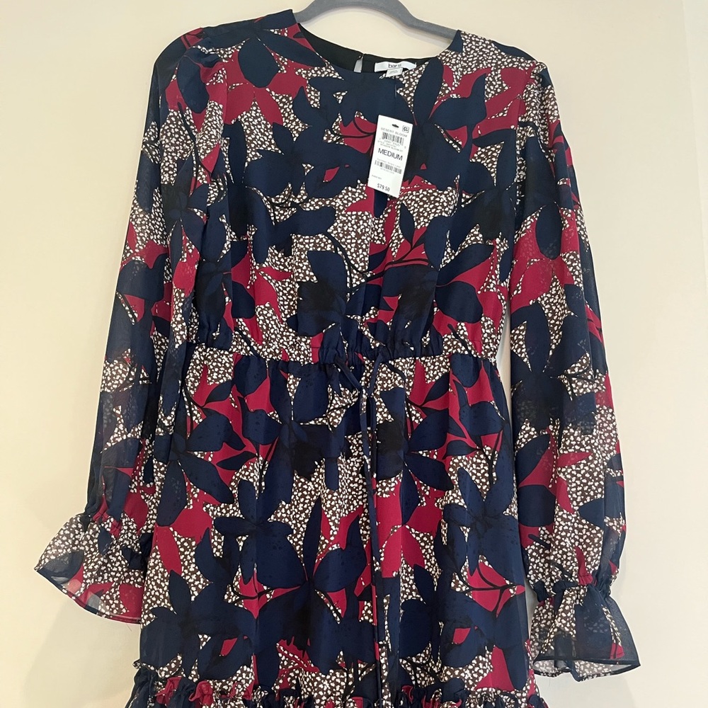Bar III Floral Dress. Size M. New with tags!